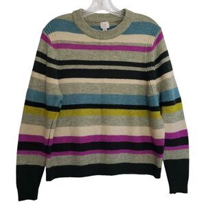 a new day Women's Multi-colored Medium Crewneck Sweater